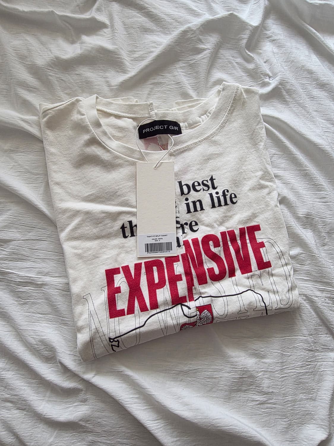 프로젝트 지알 TIGHT FIT SPLIT T-SHIRT(2) 상품이미지2