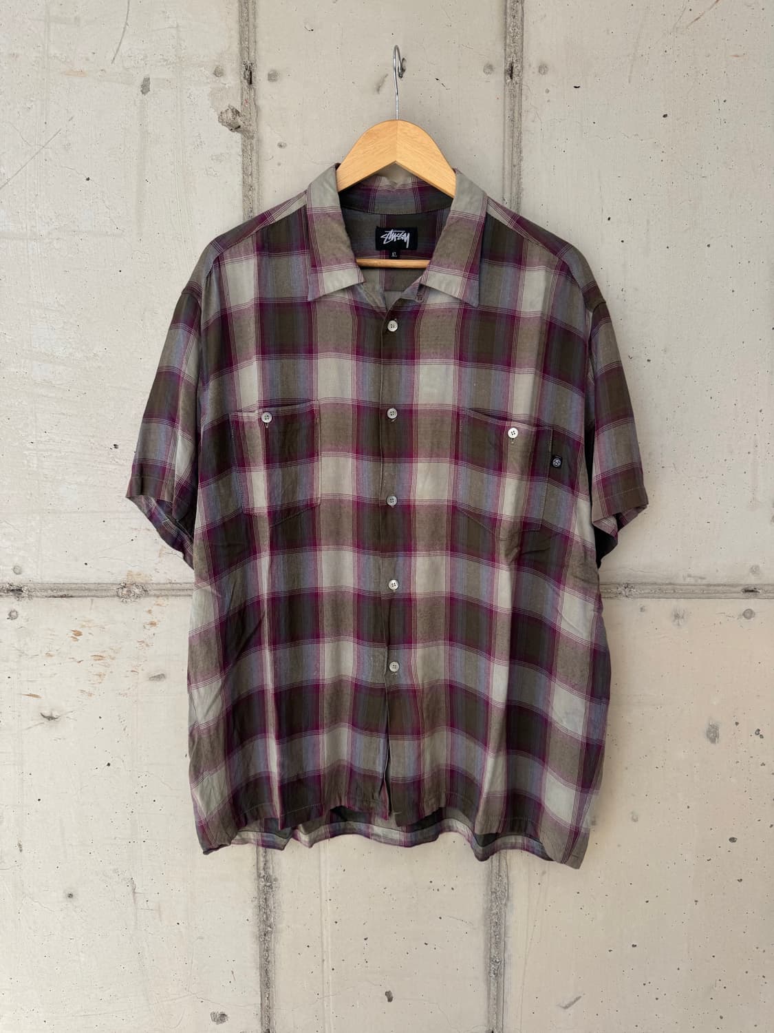 80s 스투시 레이언 셔츠 상품이미지1