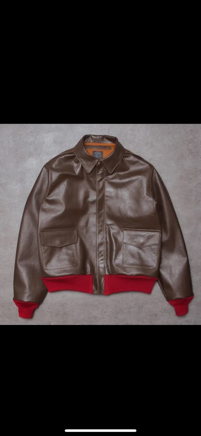 아카펠라클로딩 Lot.120 A-2 말가죽 44 상품이미지1