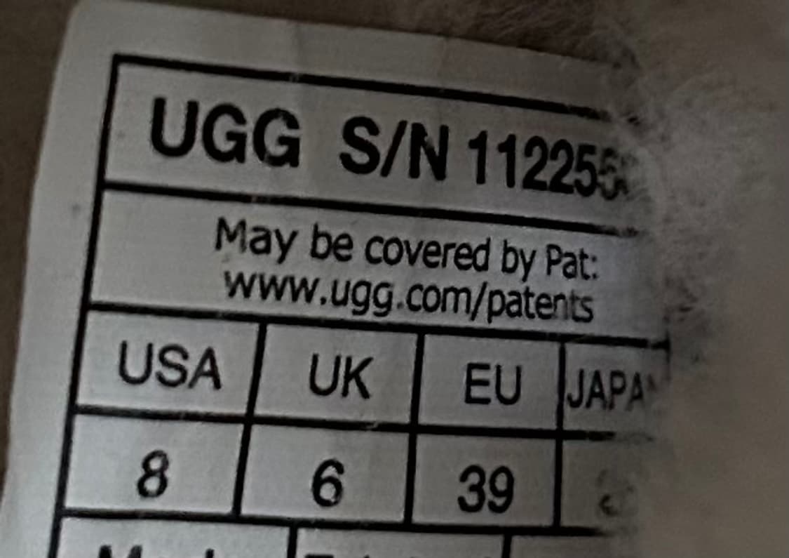 Ugg disquette 250mm 상품이미지7
