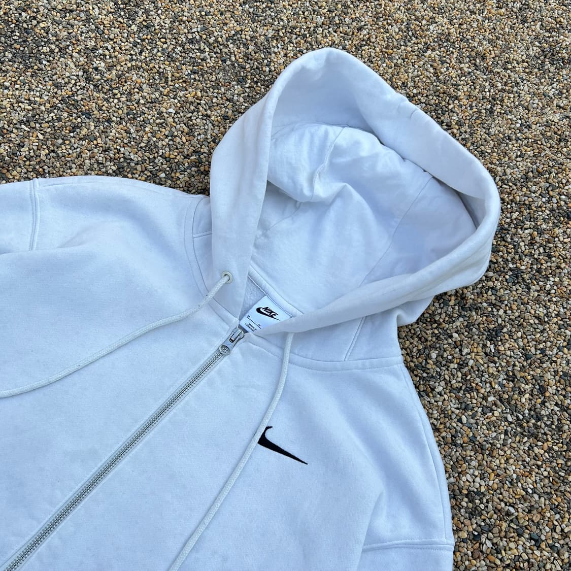 나이키(NIKE)화이트 후드집업 상품이미지2