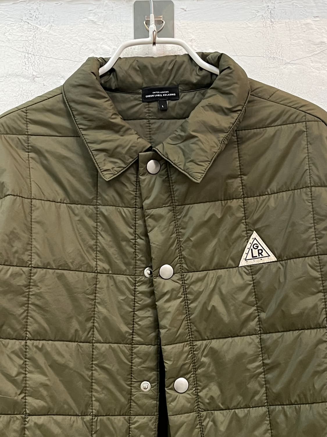 Green Label Relaxing 퀼트 블루종 L 상품이미지7