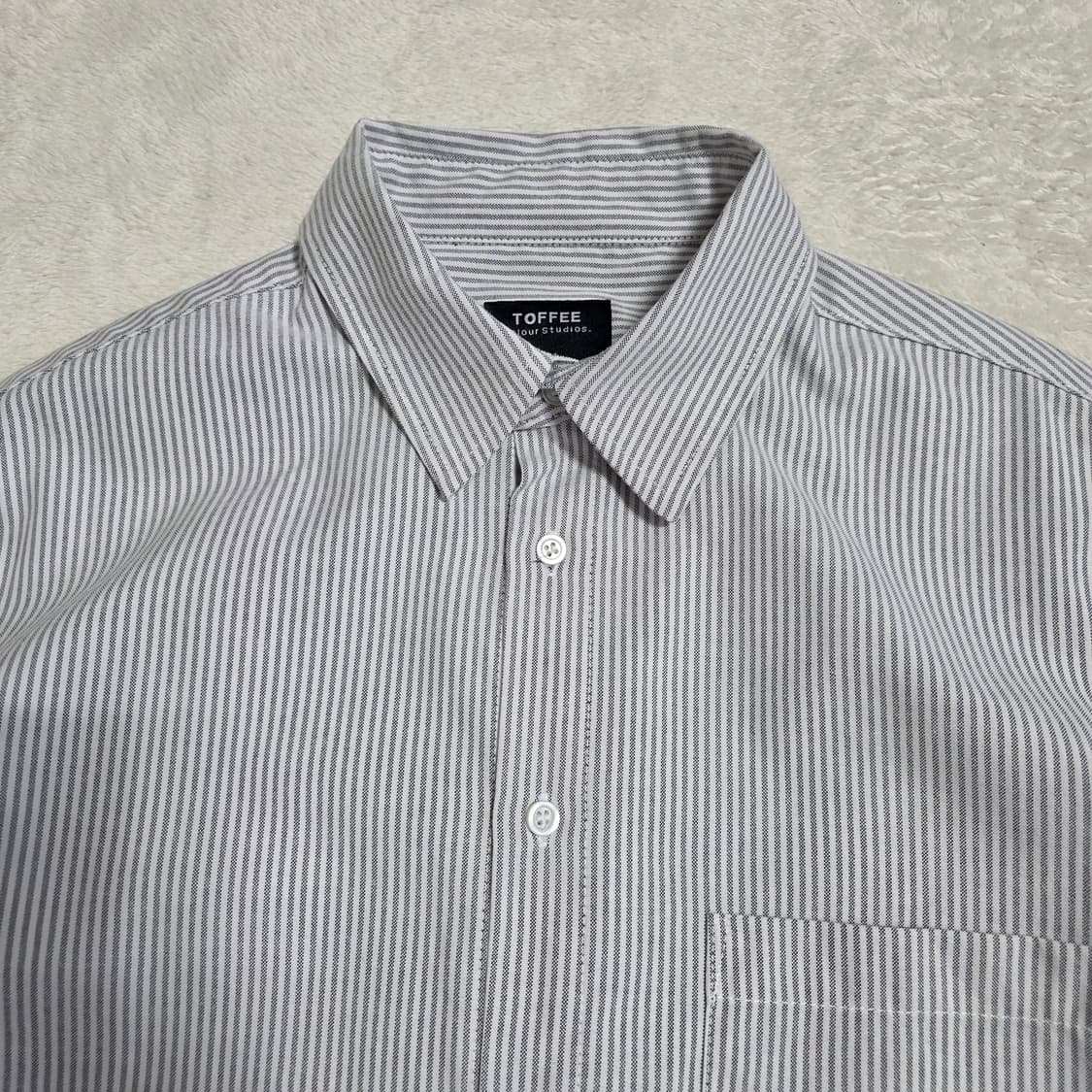 (L)토피 오버핏 옥스포드 셔츠  상품이미지2