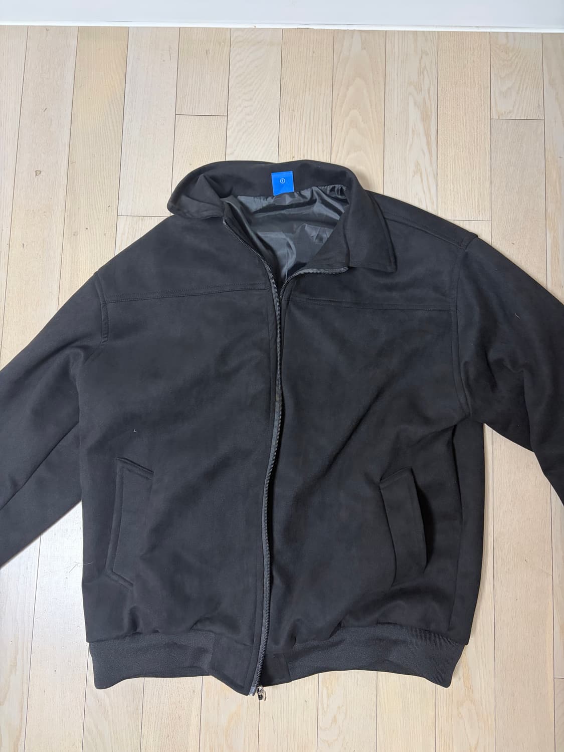 회색 후드, 블랙스웨이드자켓 상품이미지2