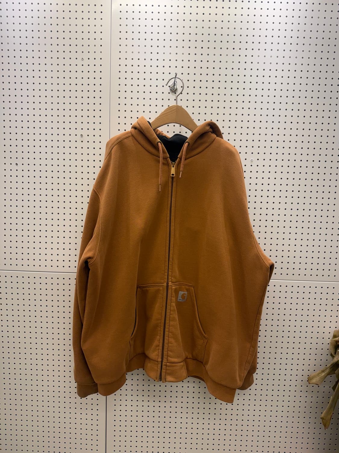 칼하트 브라운 집업 후드 U217 상품이미지2