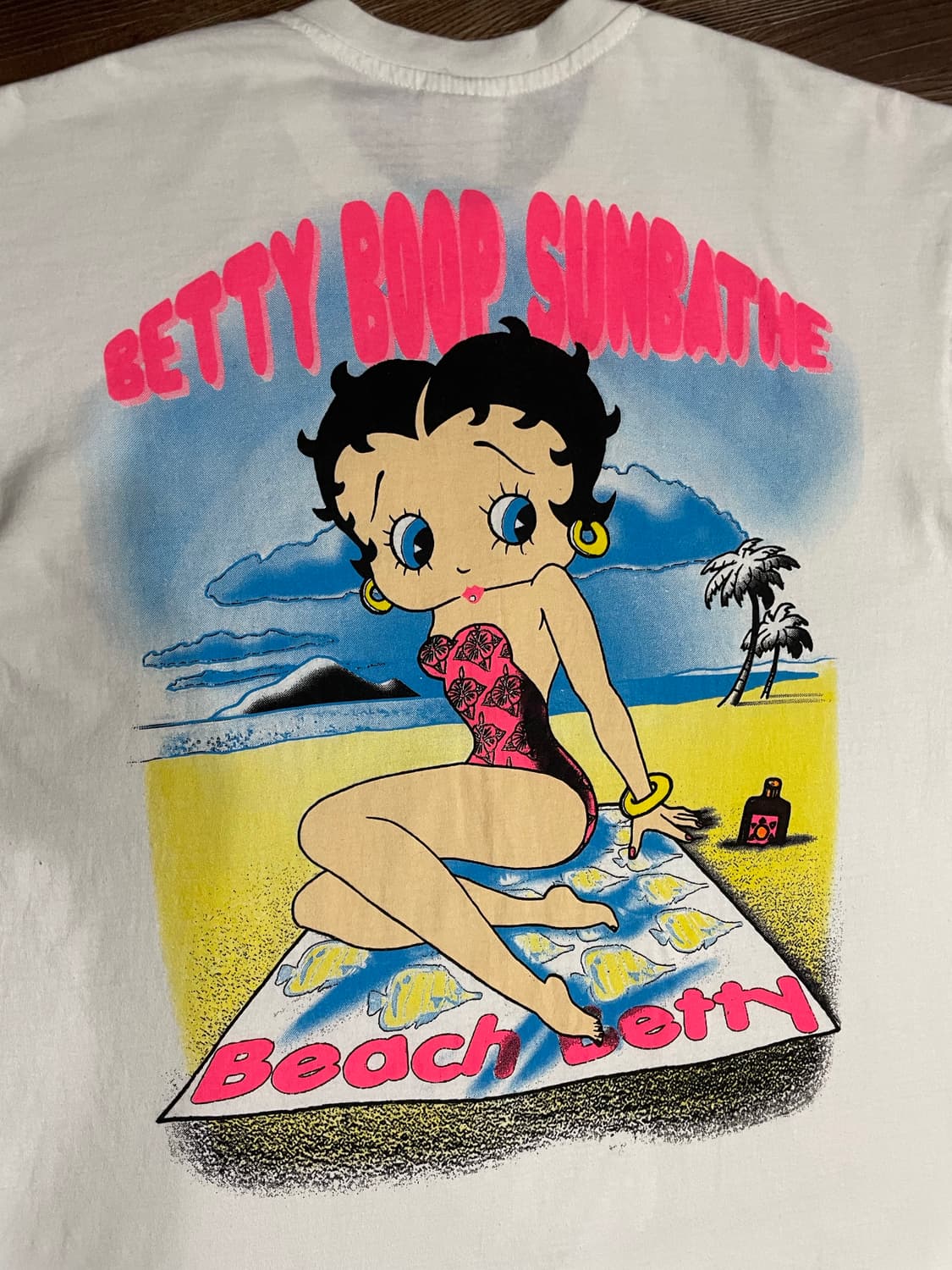90s USA 빈티지 Betty Boop 베티붑 반팔 티셔츠 상품이미지10