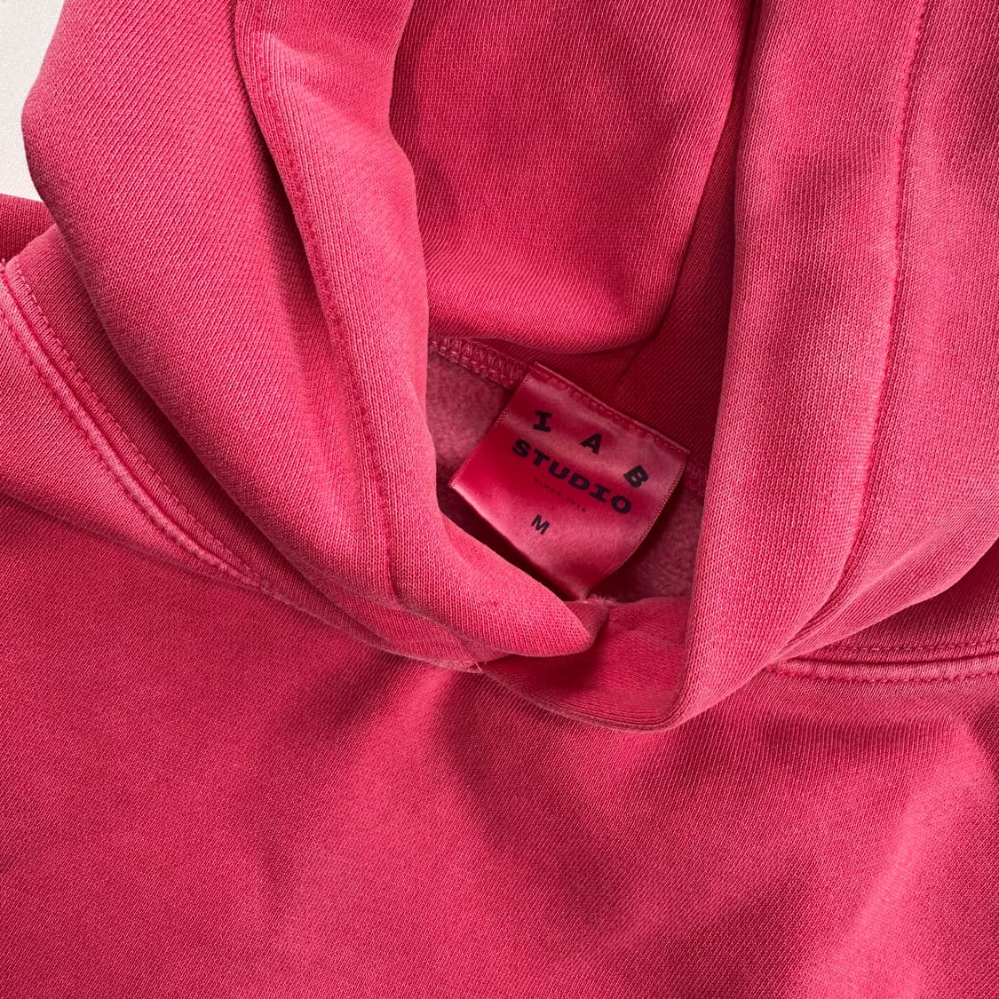 아이앱스튜디오 피그먼트 후드 핑크 상품이미지4