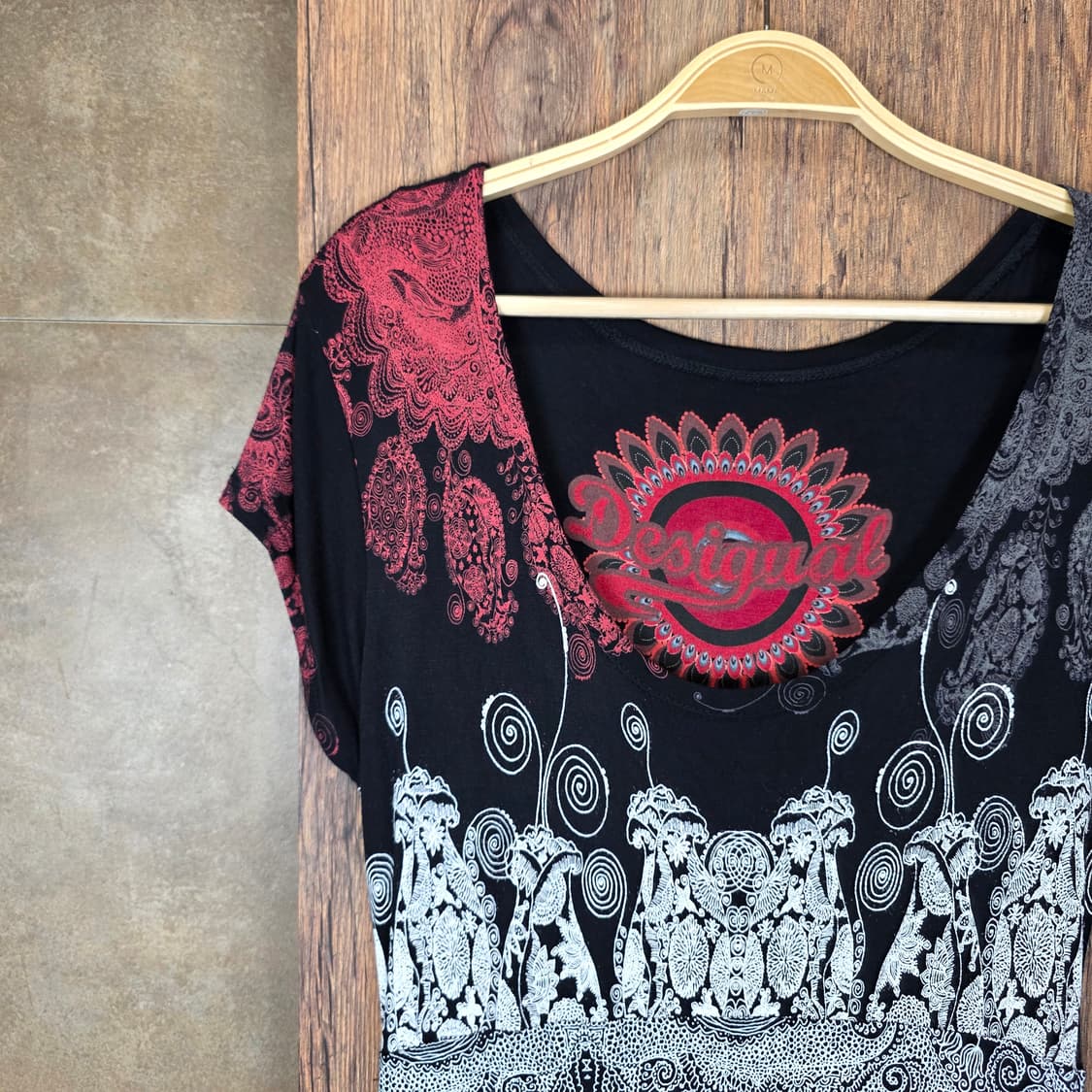 Desigual 시그니처 그래픽 보헤미안 원피스 상품이미지3