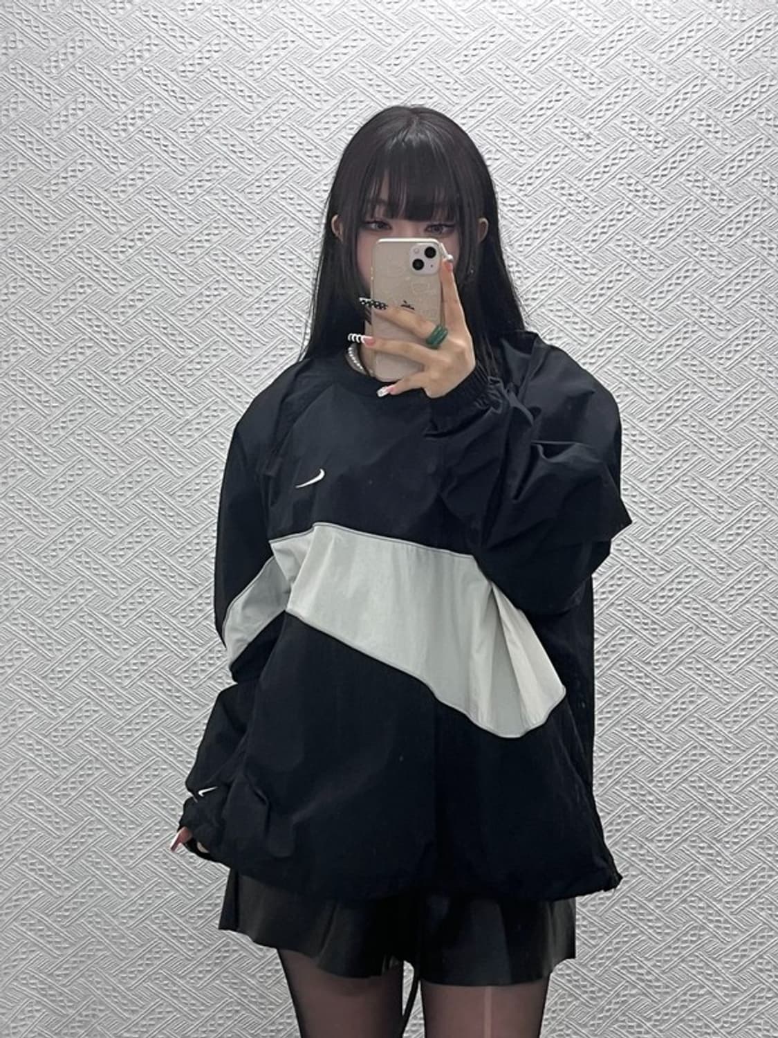 나이키 올드스쿨 스트릿 스포티 웜업 바람막이 XXL C10290 상품이미지1