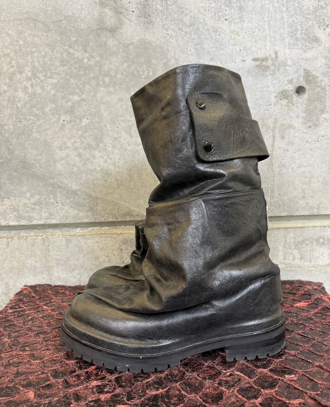424 leather dragon rider boots  상품이미지3
