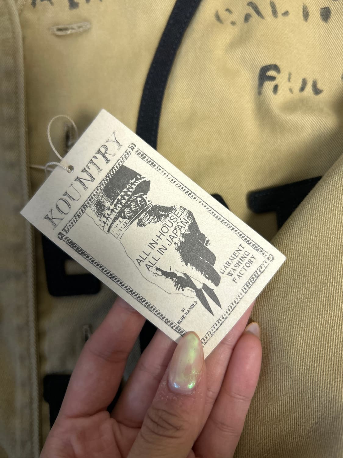 캐피탈 치노 그레이트 컨트리 데미지드 베이스볼 롱슬리브 셔츠(상품 텍 O 상품이미지3