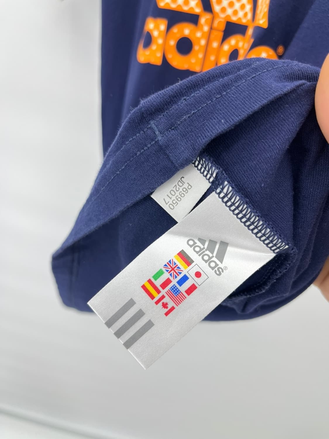 [Adidas] 아디다스 도트 로고 래글런 나그랑 티셔츠 상품이미지5