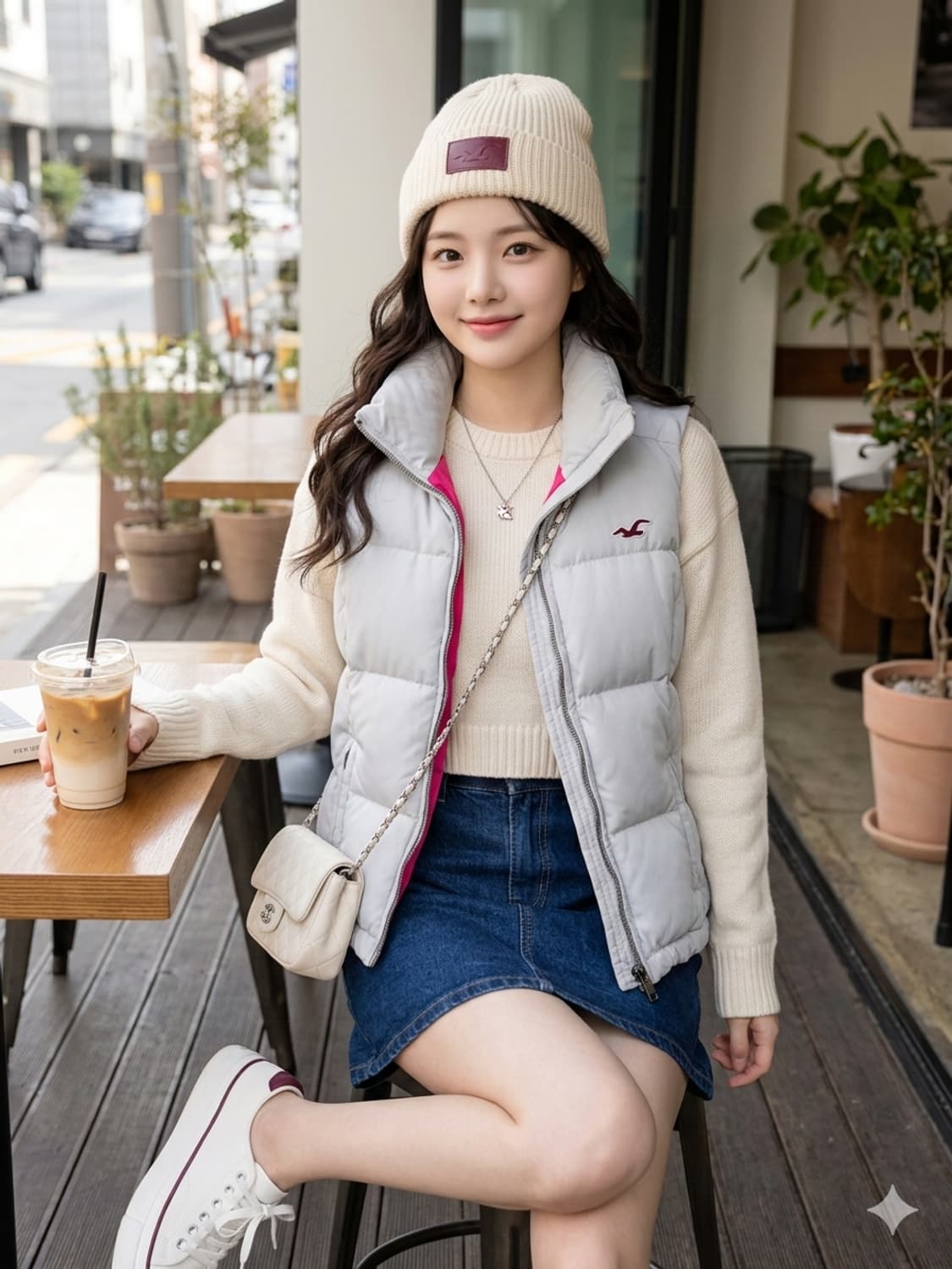 HOLLISTER 홀리스터 다운 패딩 조끼 상품이미지1