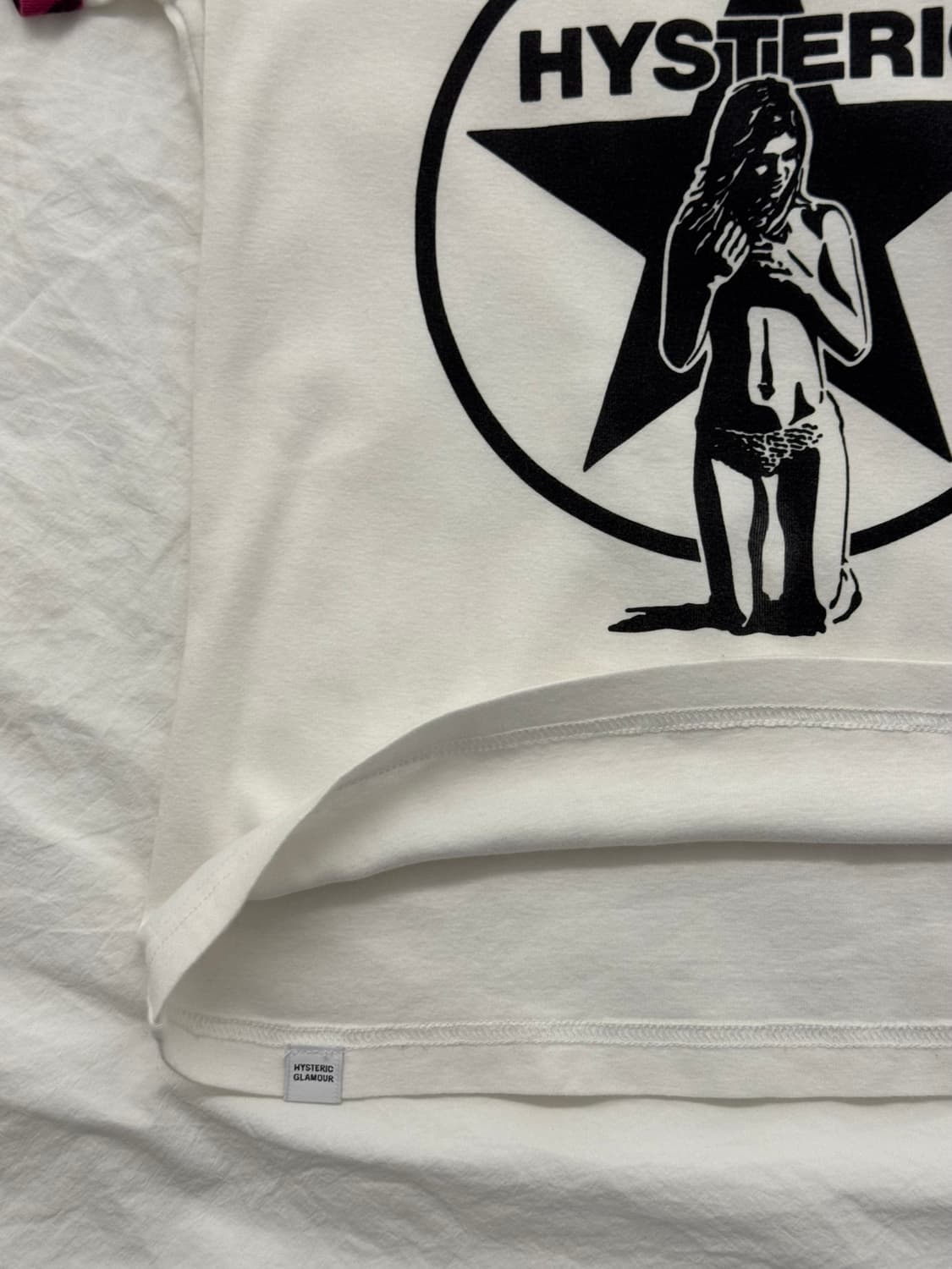 Hysteric Glamour 히스테릭 글래머 호피 숏 반팔티 상품이미지3