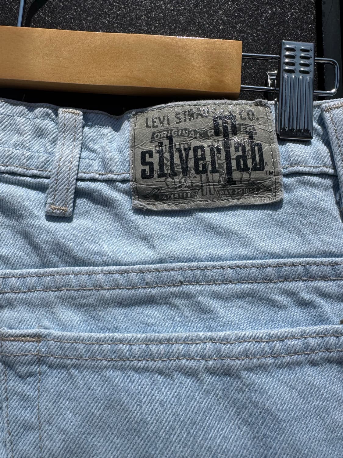 levi.s 90s 실버탭 배기핏 36x34 상품이미지6