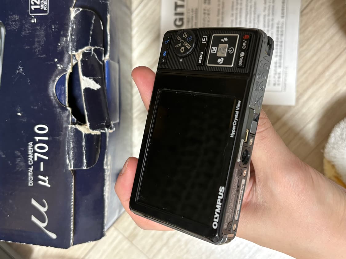 올림푸스 뮤7010 풀박 (작례ㅇ) 상품이미지2