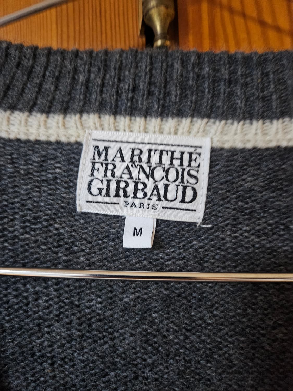 마리떼 프랑소와 저버 가디건 차콜 M 상품이미지3