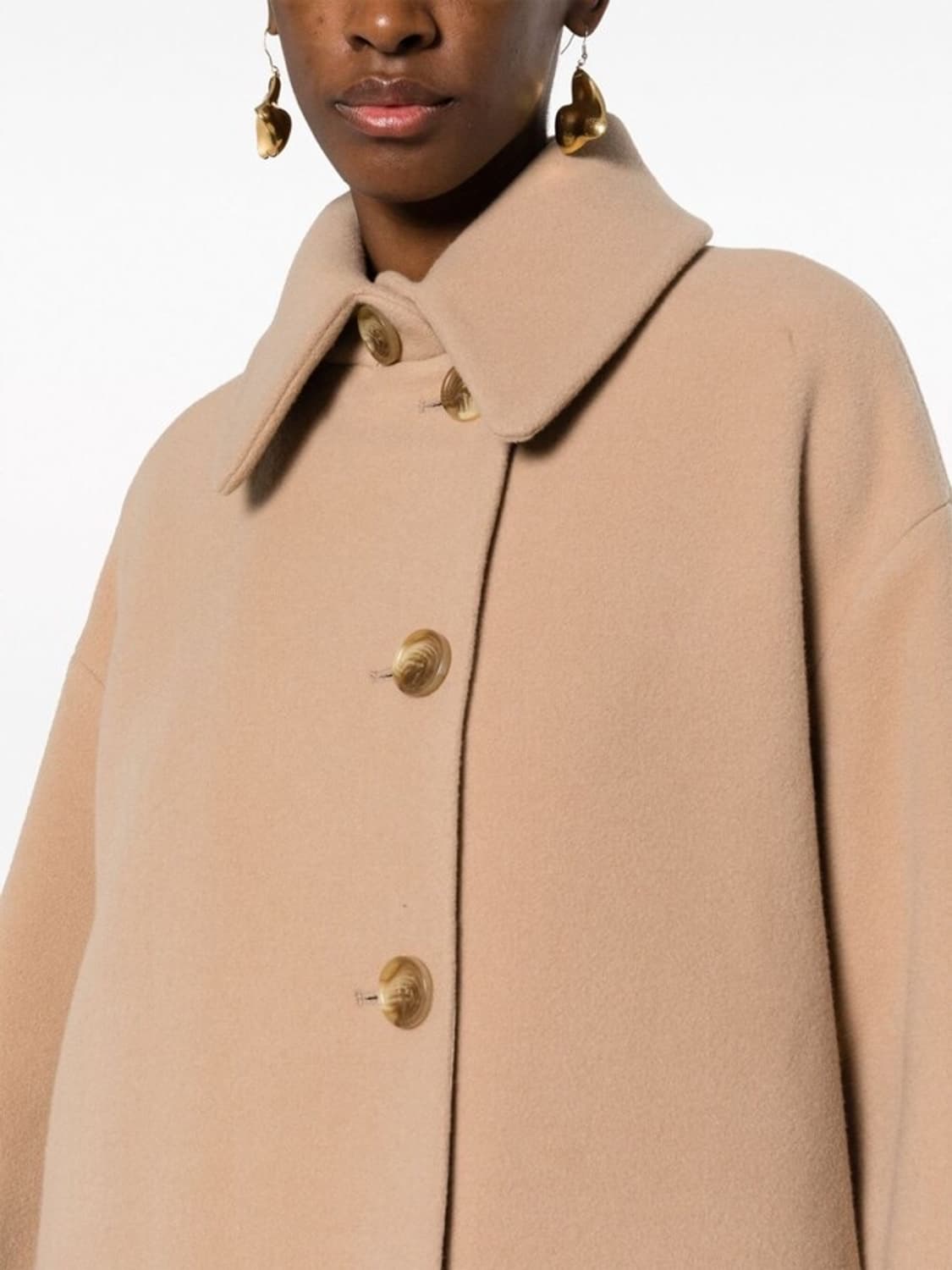 <1회 착용🖤> 엠포리오 아르마니 Emporio Armani 카멜 코트 상품이미지3