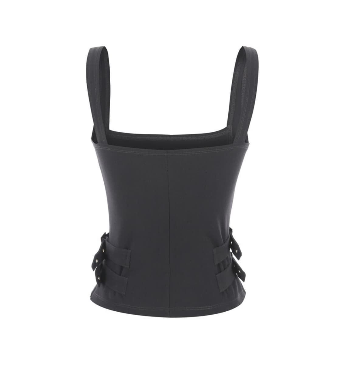 (새상품) WSC아카이브 오키드 버클 베스트(블랙) 상품이미지2