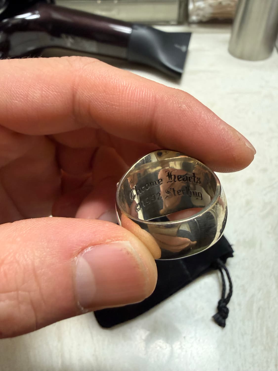 크롬하츠 키퍼링 us 12 (새상품) 판매합니다 상품이미지3