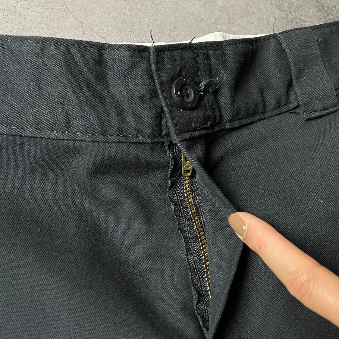 DICKIES 디키즈 빈티지 블랙 카고 워크 팬츠 A00844 상품이미지3