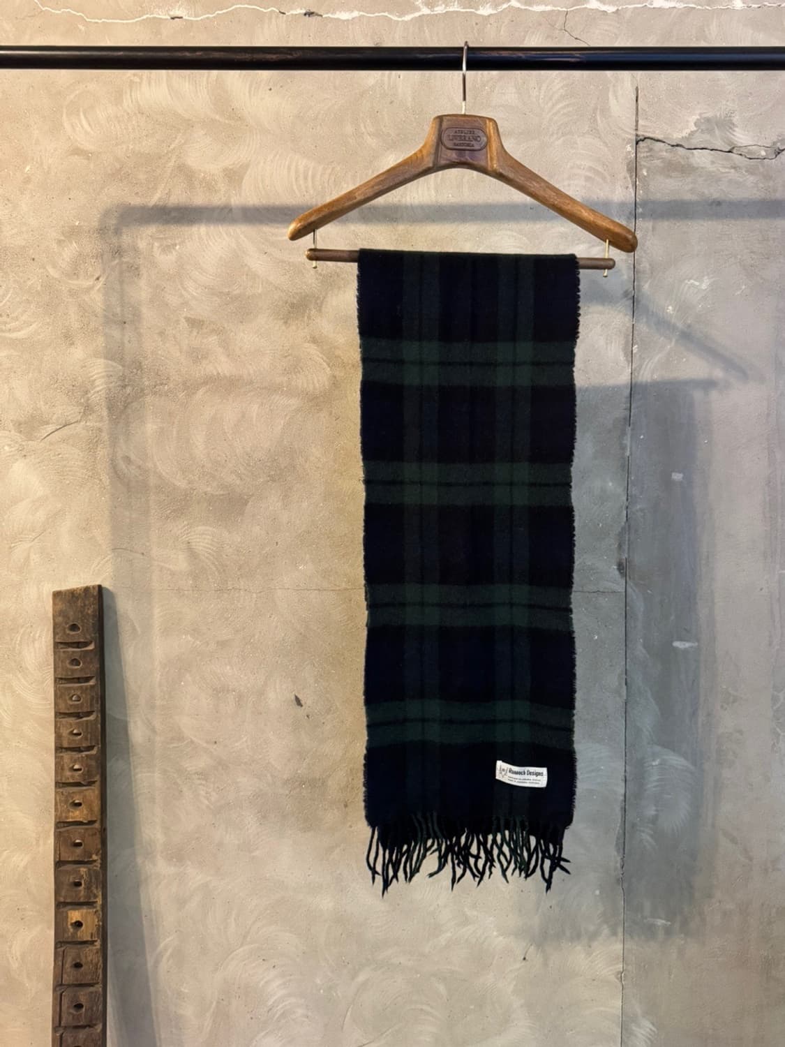 RANNOCH DESIGNS 블랙와치 램스울 머플러 상품이미지6