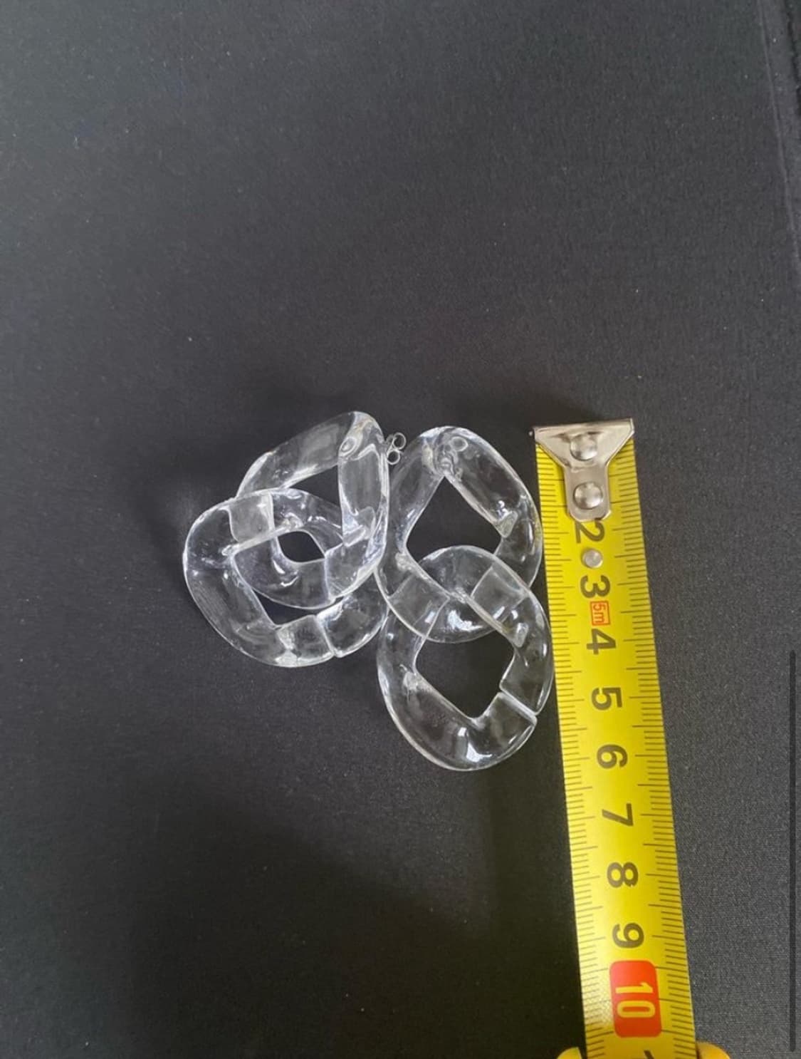 투명 체인 귀걸이 상품이미지4