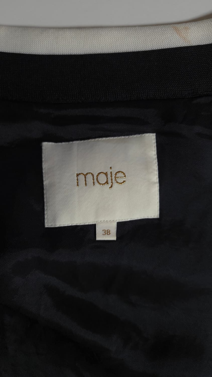 마쥬 루즈핏 글리터 트위드 자켓 가디건 38 사이즈 상품이미지9