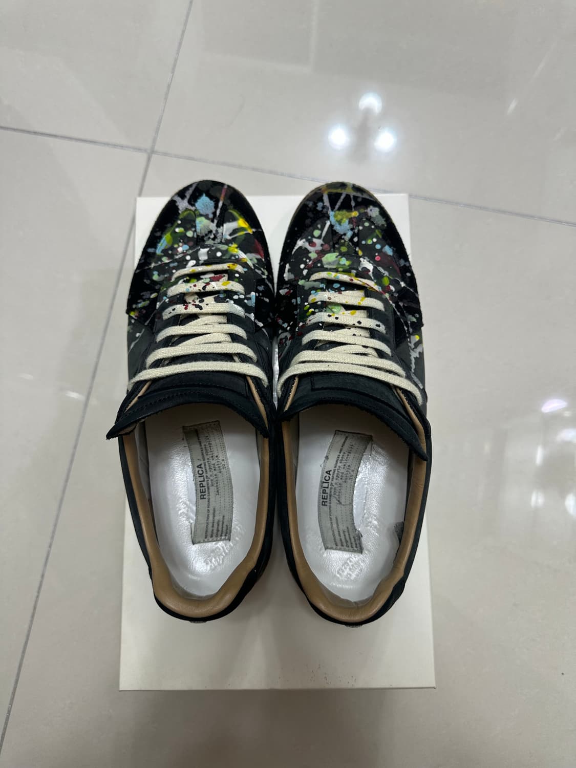 마르지엘라 독일군 페인팅 블랙 41.5 상품이미지6