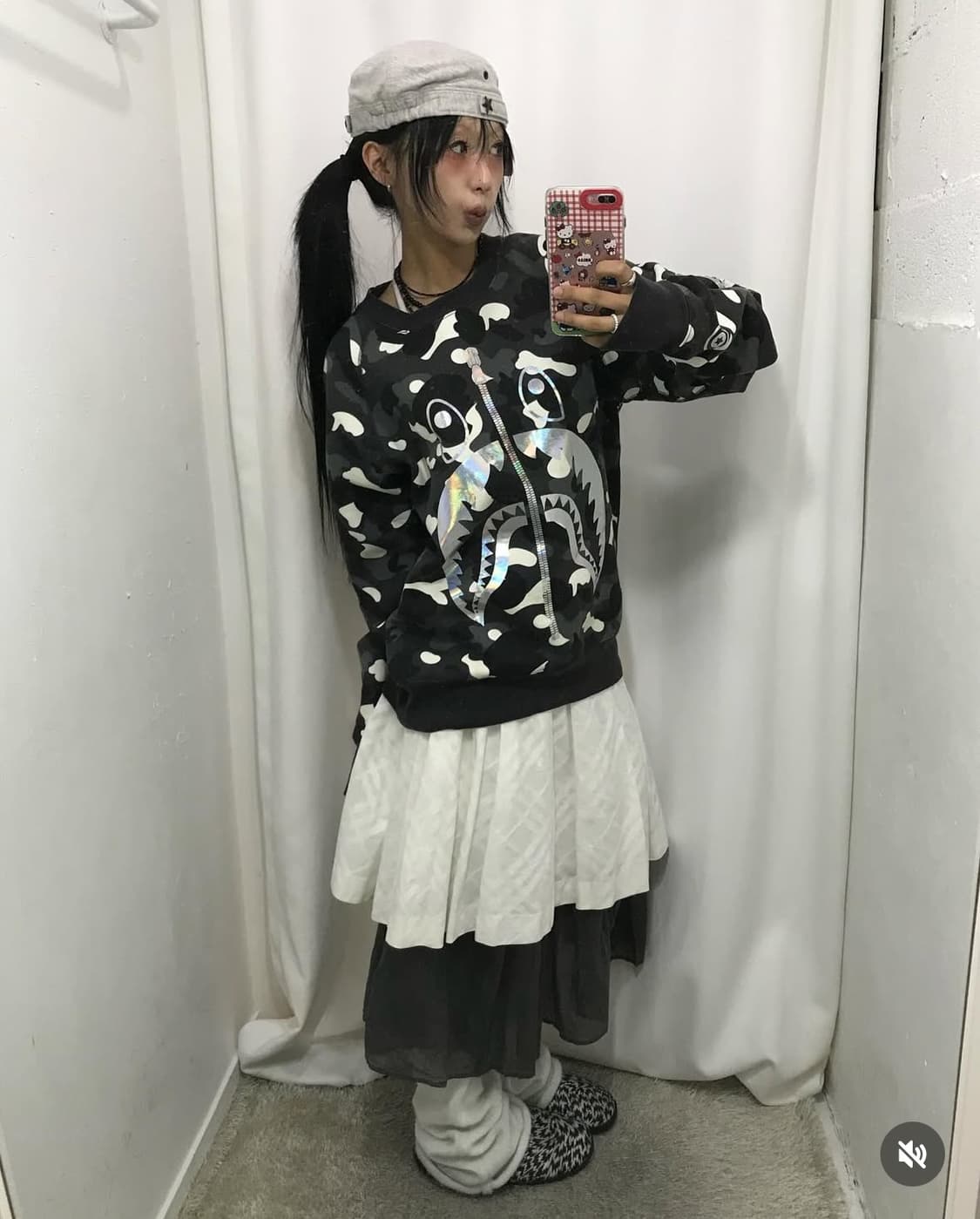 Bape City Camouflage Shark SweatShirts 상품이미지3
