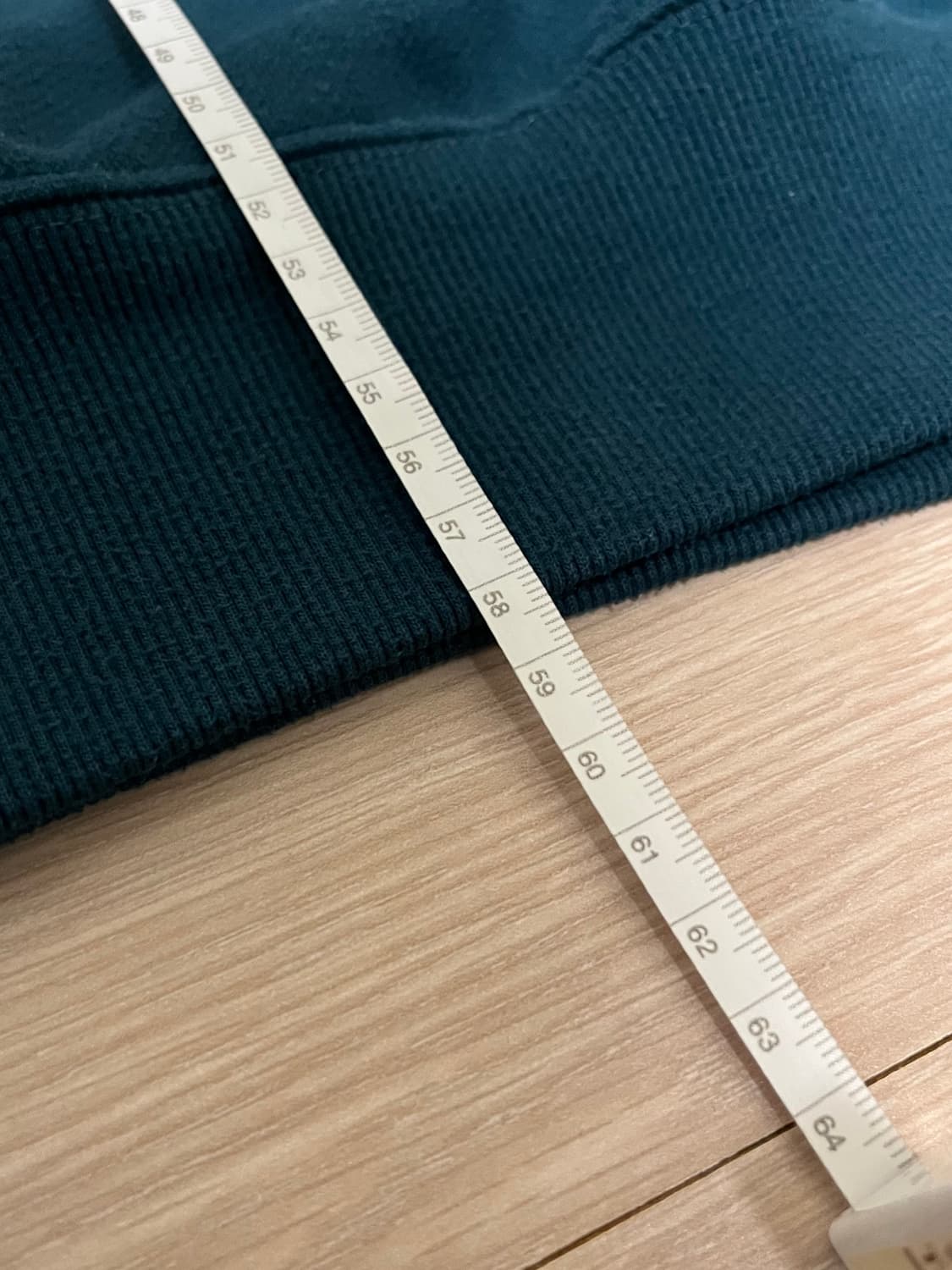 테켓 하프집업 맨투맨 블루그린 상품이미지7