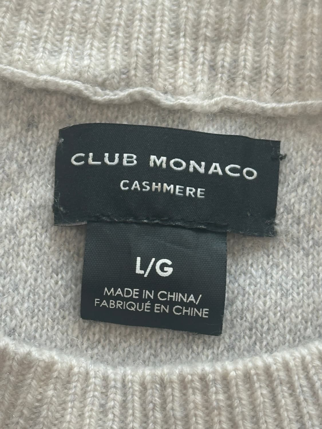 클럽모나코 캐시미어100% 니트 상품이미지7