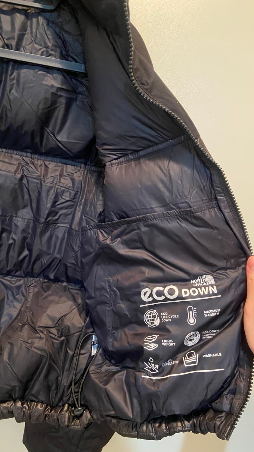 (W) 노스페이스 화이트 라벨 노벨티 눕시 다운 자켓 블랙 S 상품이미지7