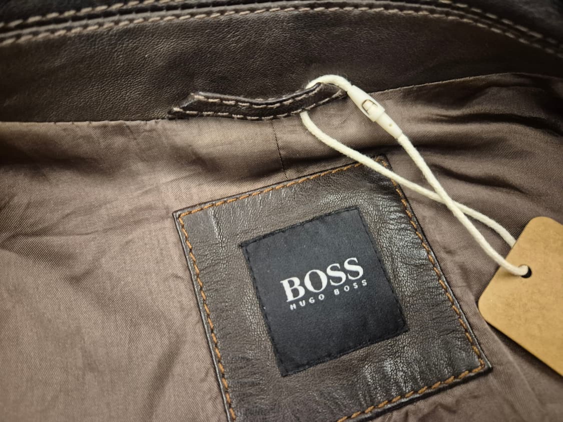 휴고보스 양가죽 싱글 자켓 상품이미지7