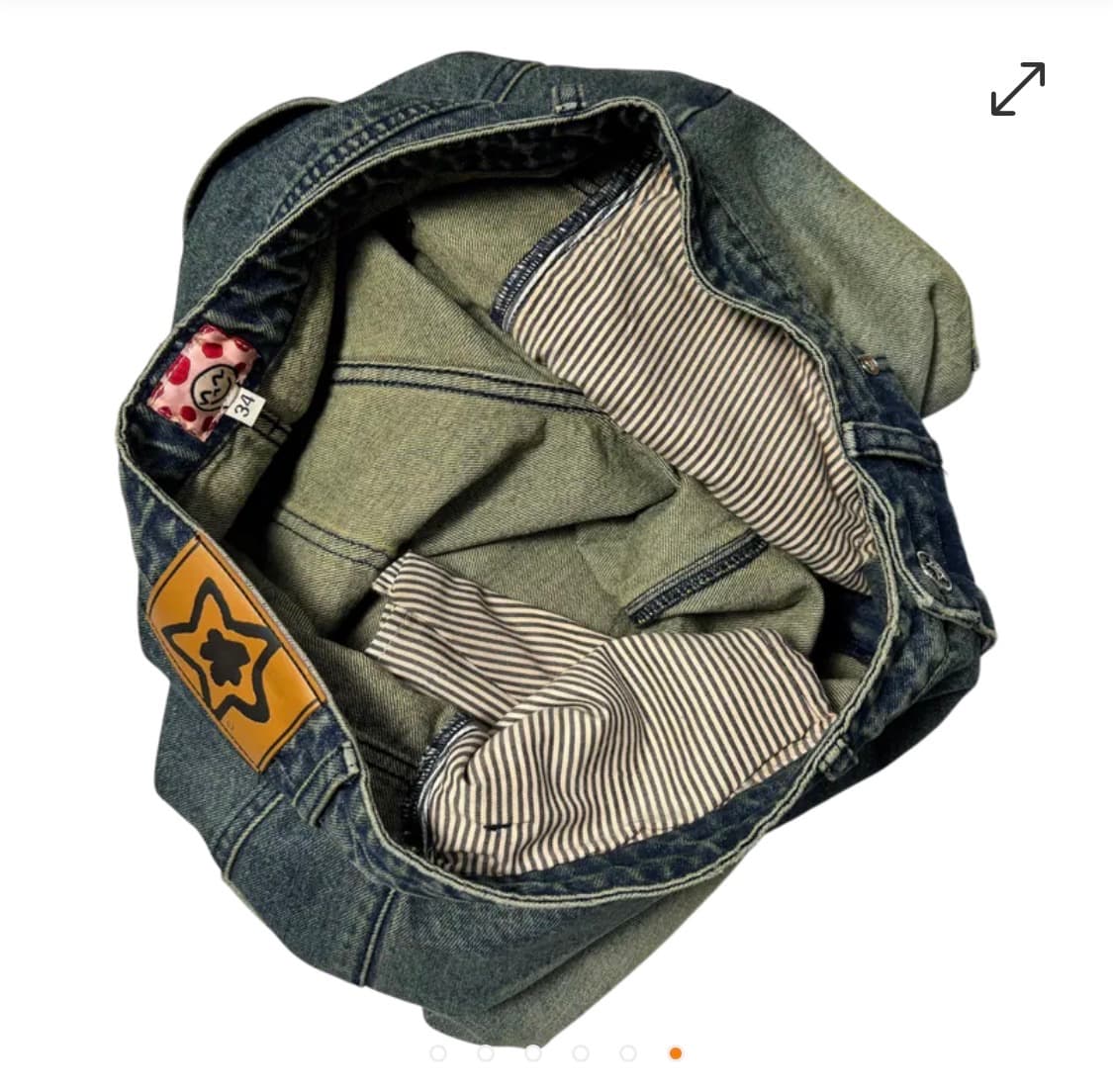 스타팀 DOUBLE KNEE STAR JEANS 상품이미지3