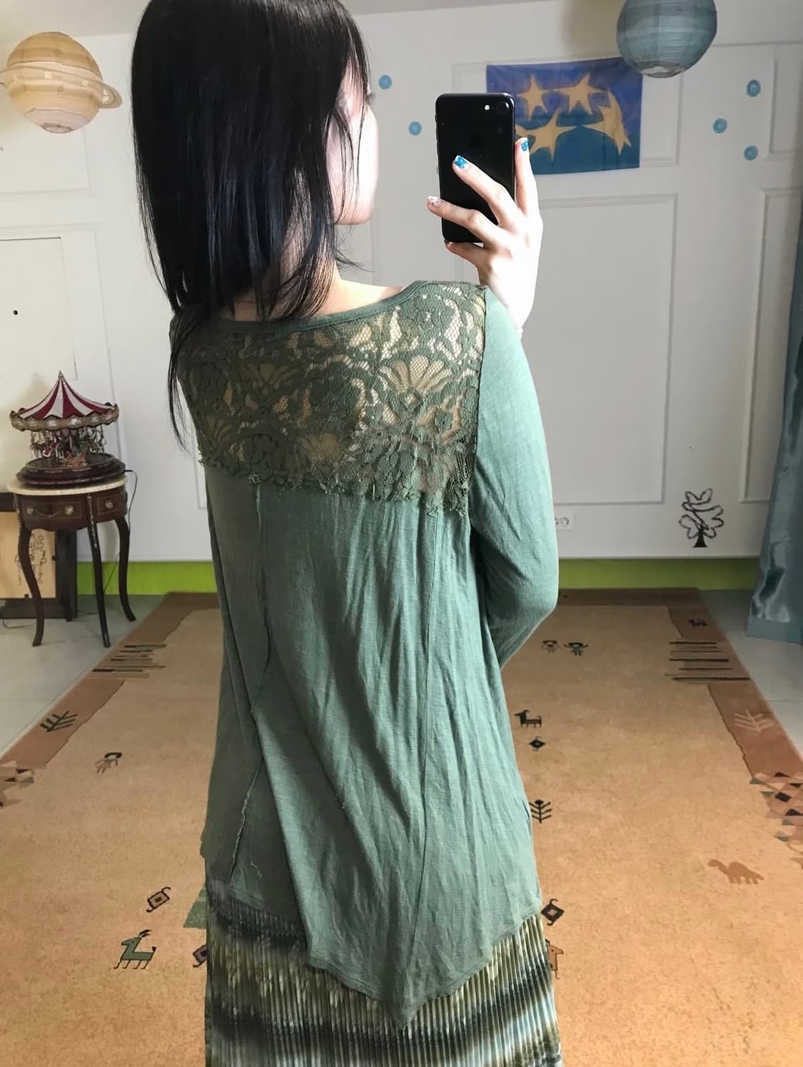 쑥 빛에 그린 톤 레이어드🍃 상품이미지2