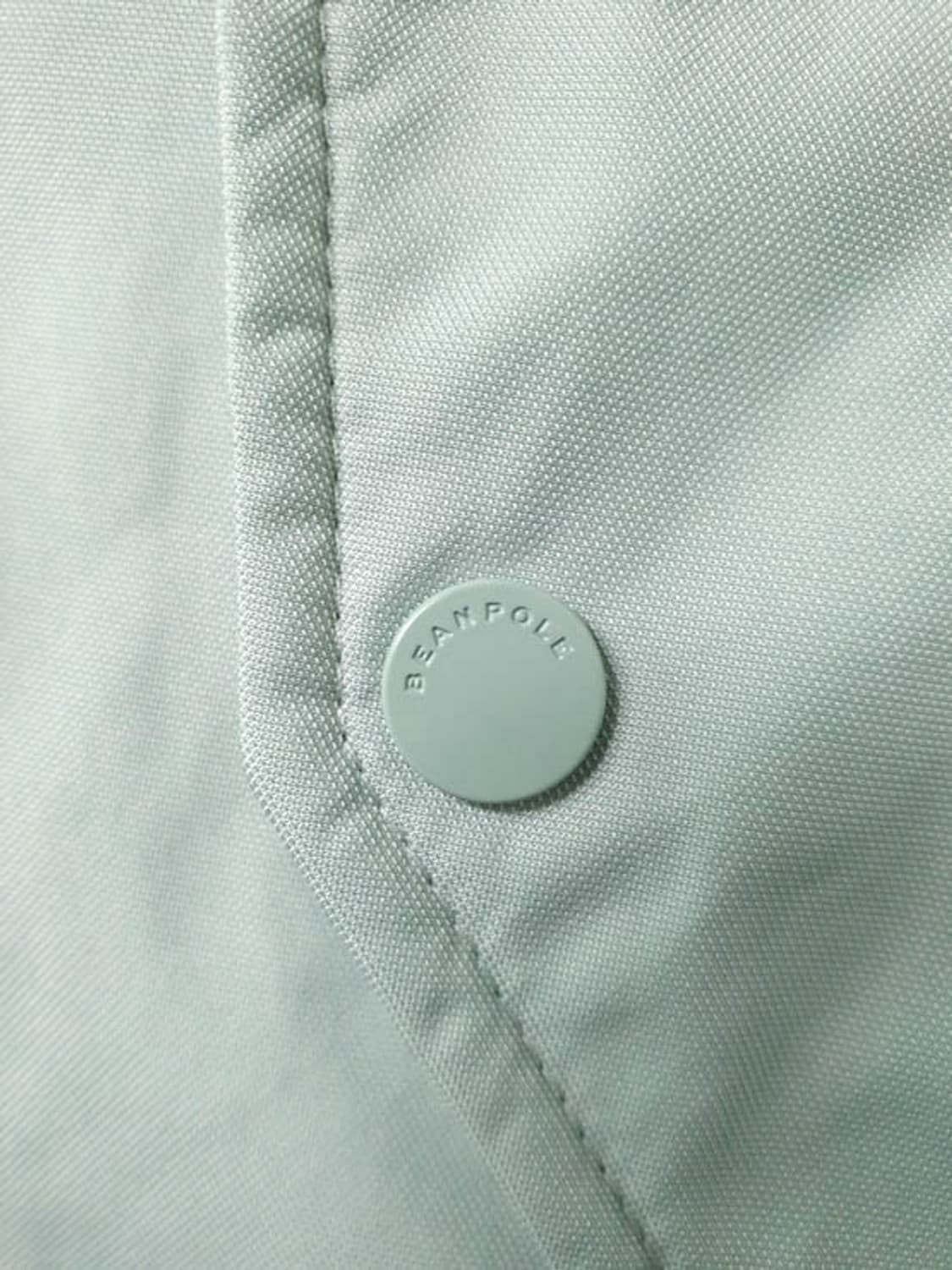 빈폴 레이디스 라이트 그린 A라인 폭스퍼 소피 다운 패딩 상품이미지7