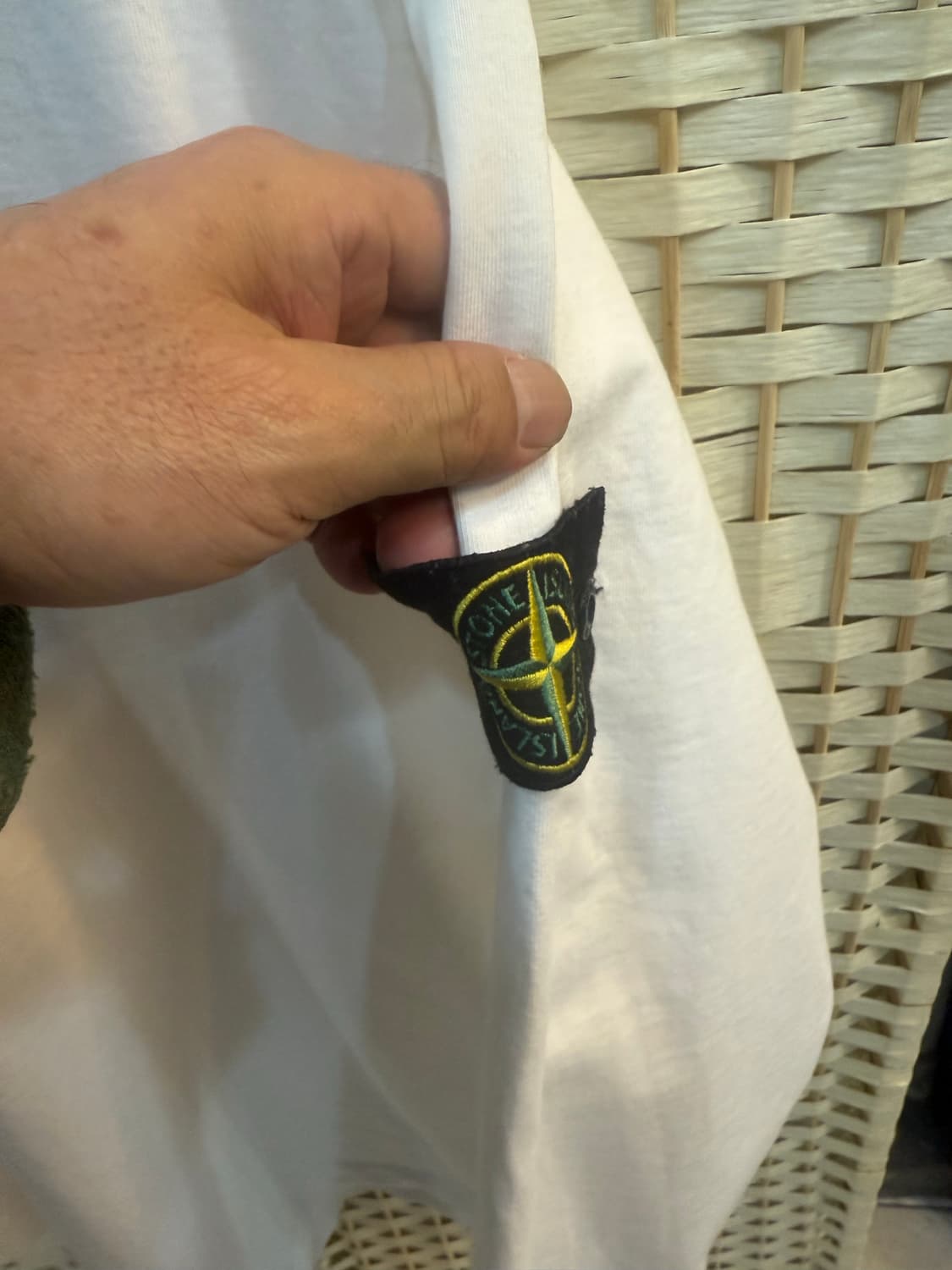 100/21fw 정품 스톤아일랜드 맨투맨 팝니다 상품이미지3