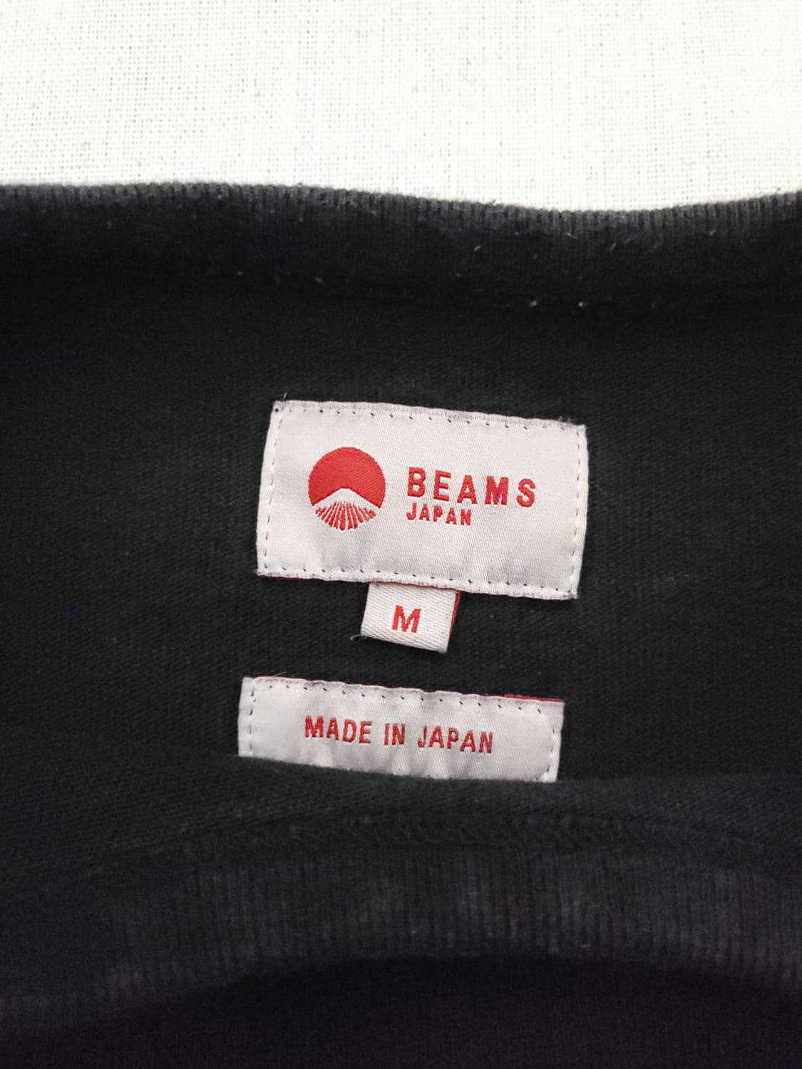 BEAMS  블랙 반팔 티셔츠 m 상품이미지3