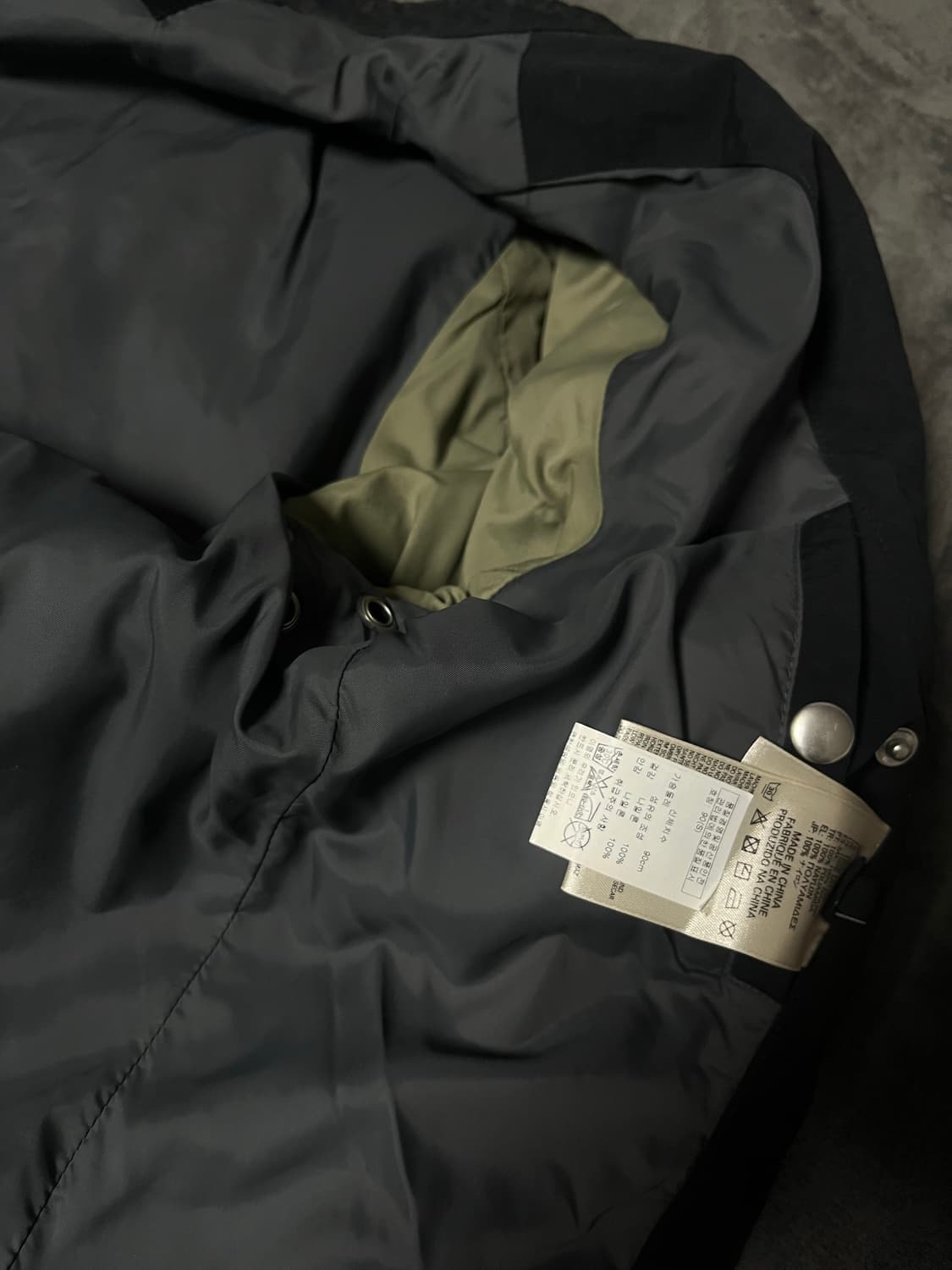 디젤 나일론 싱글라이더 자켓 Size S 상품이미지6