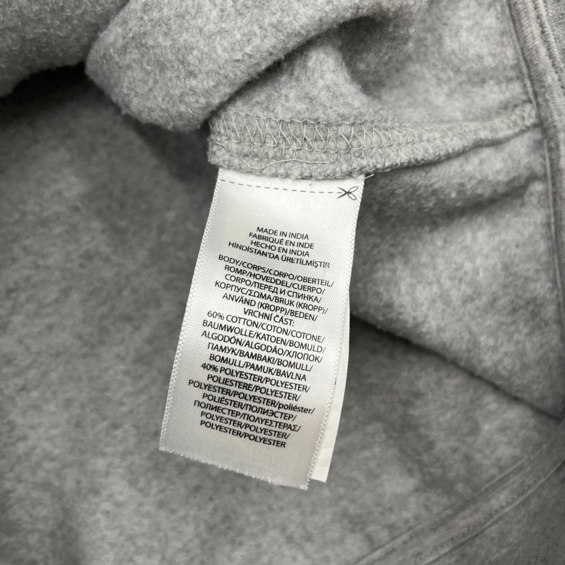 폴로 랄프로렌 네이비포니 그레이 후드 XL 상품이미지6