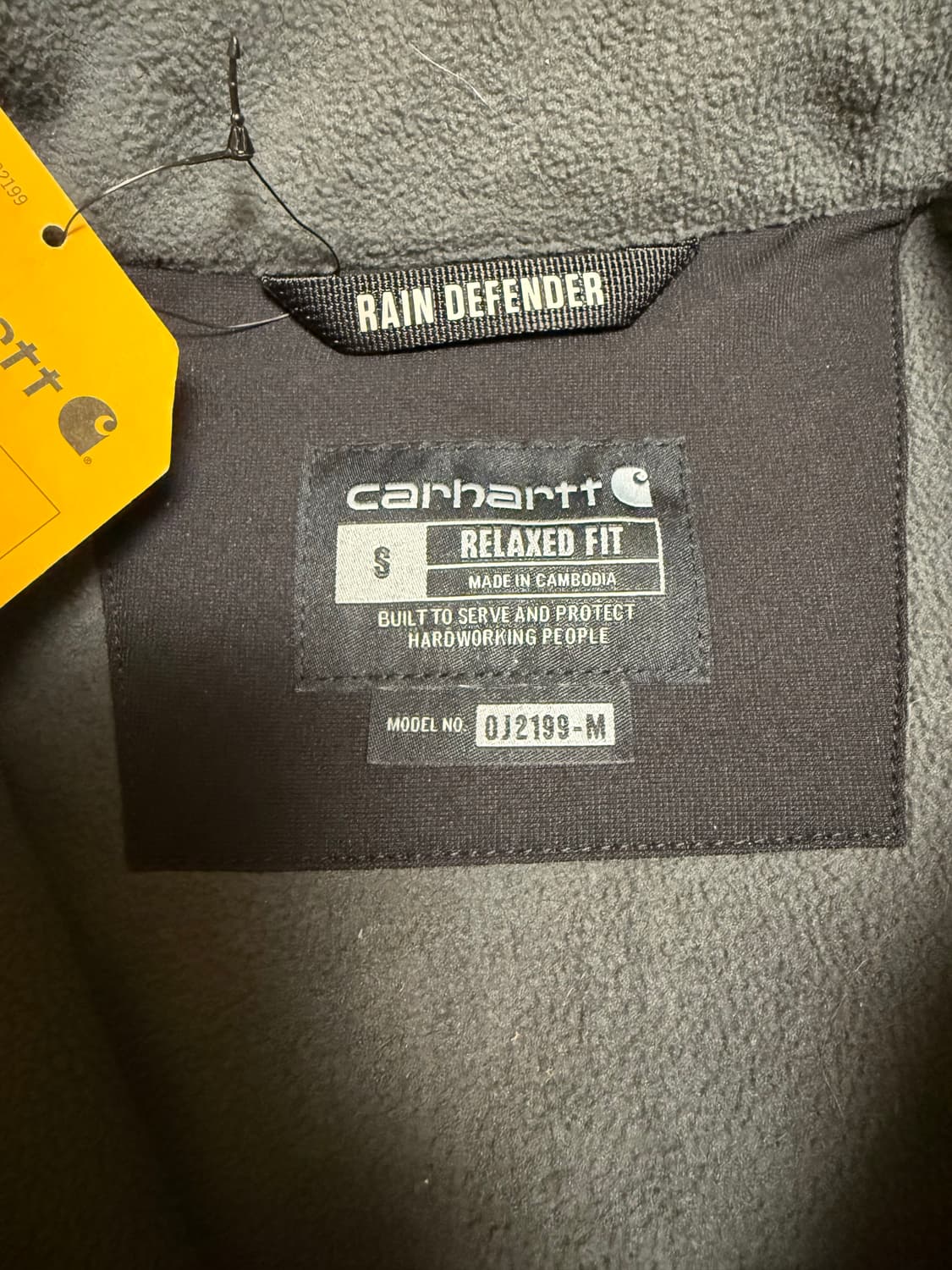 새상품)칼하트 레인디펜더 소프트 쉘 자켓 상품이미지3