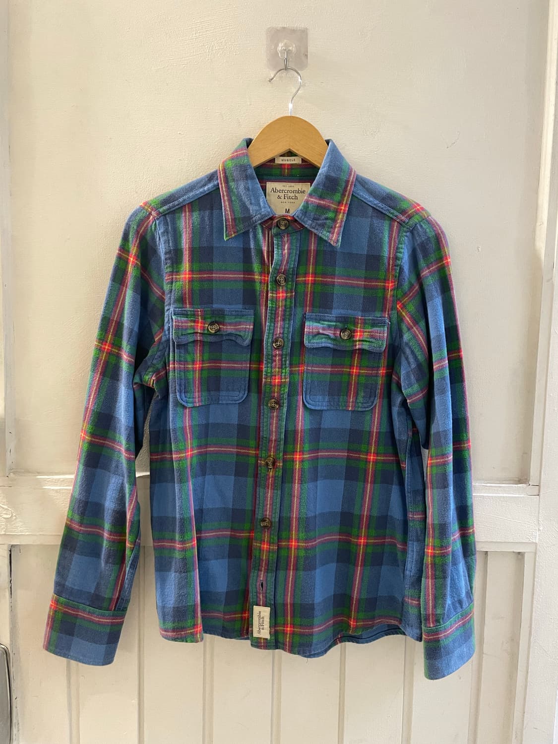 Abercrombie & Fitch 체크셔츠 상품이미지3