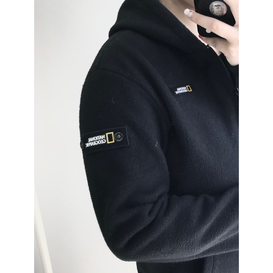 내셔널지오그래픽 후리스 후드집업 160 상품이미지2