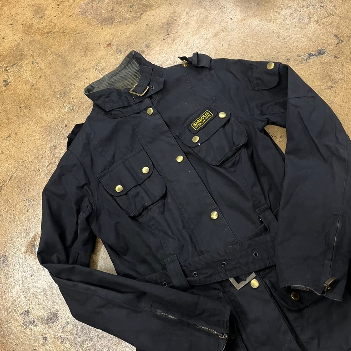 [정품] 바버 인터네셔널 블랙 자켓 b17 상품이미지1