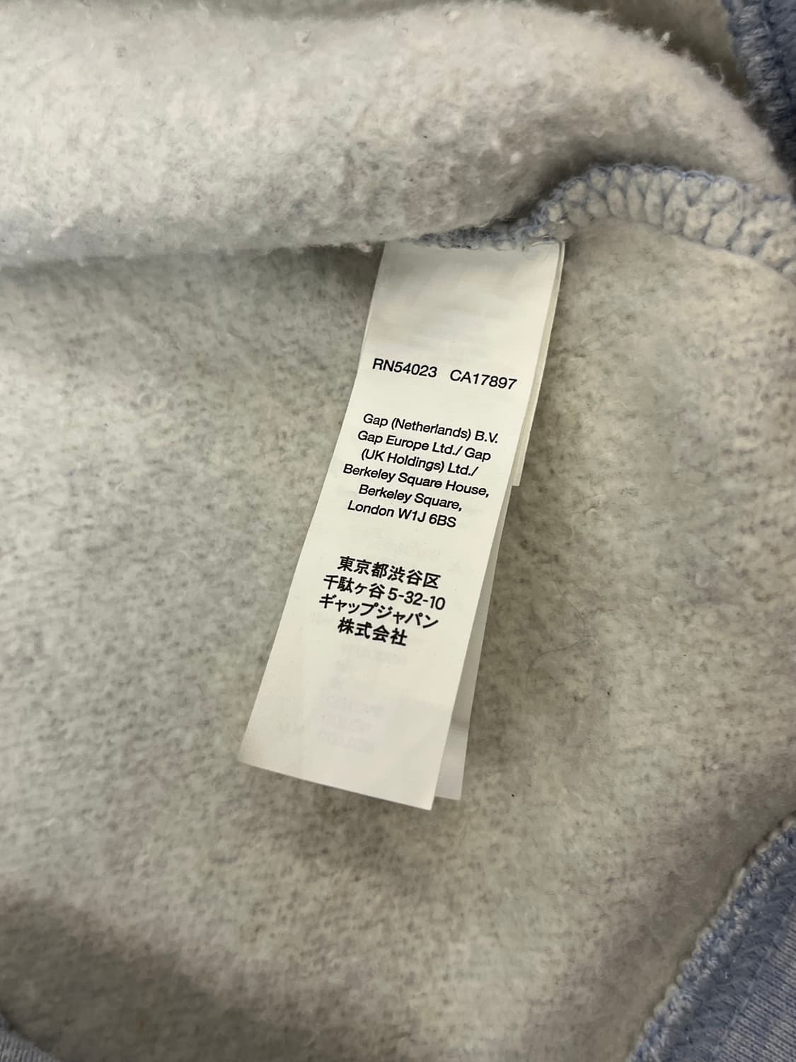 갭 후드티 그레이 S #csz1734 상품이미지5