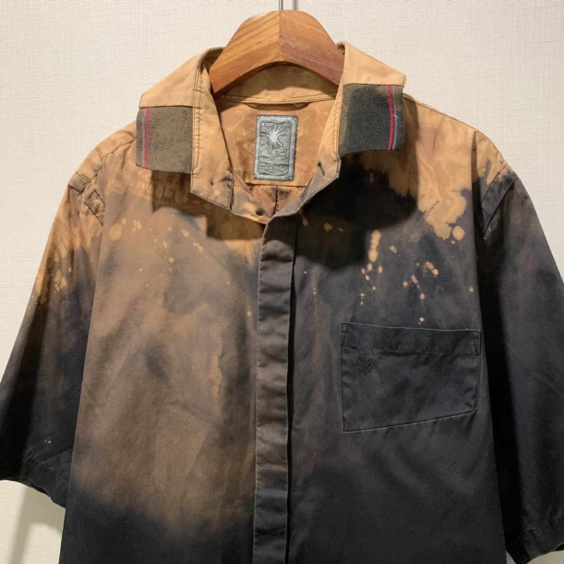 미하라 야스히로 블리치드 워싱 셔츠 상품이미지1