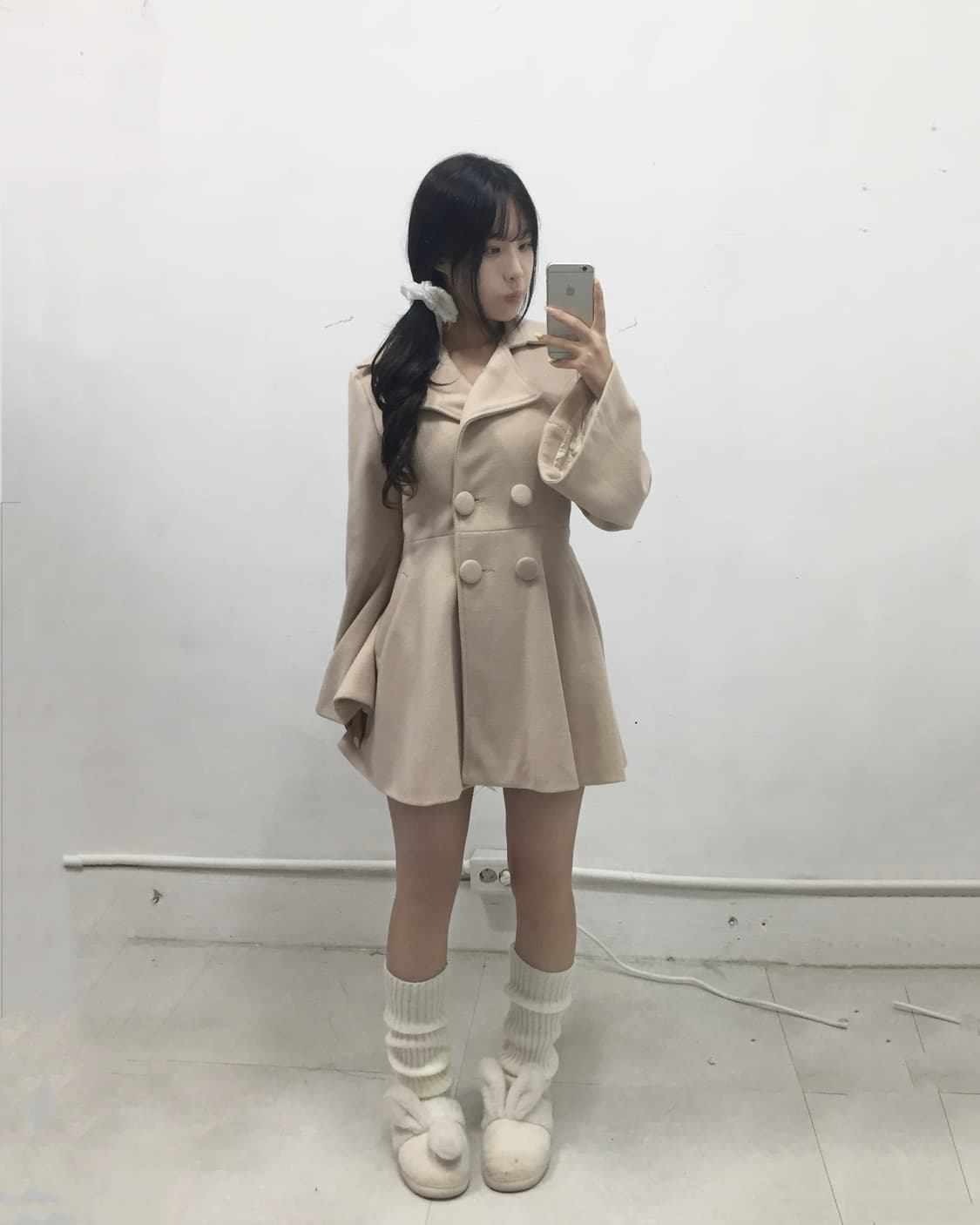 [TRIP CABARET] 로맨틱갸루 핑크 코트 상품이미지1