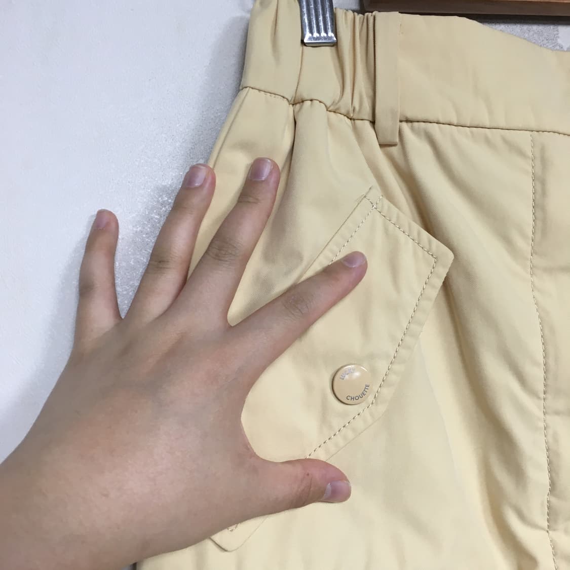  럭키슈에뜨 카고 플리츠 밴딩 스커트 36 상품이미지2
