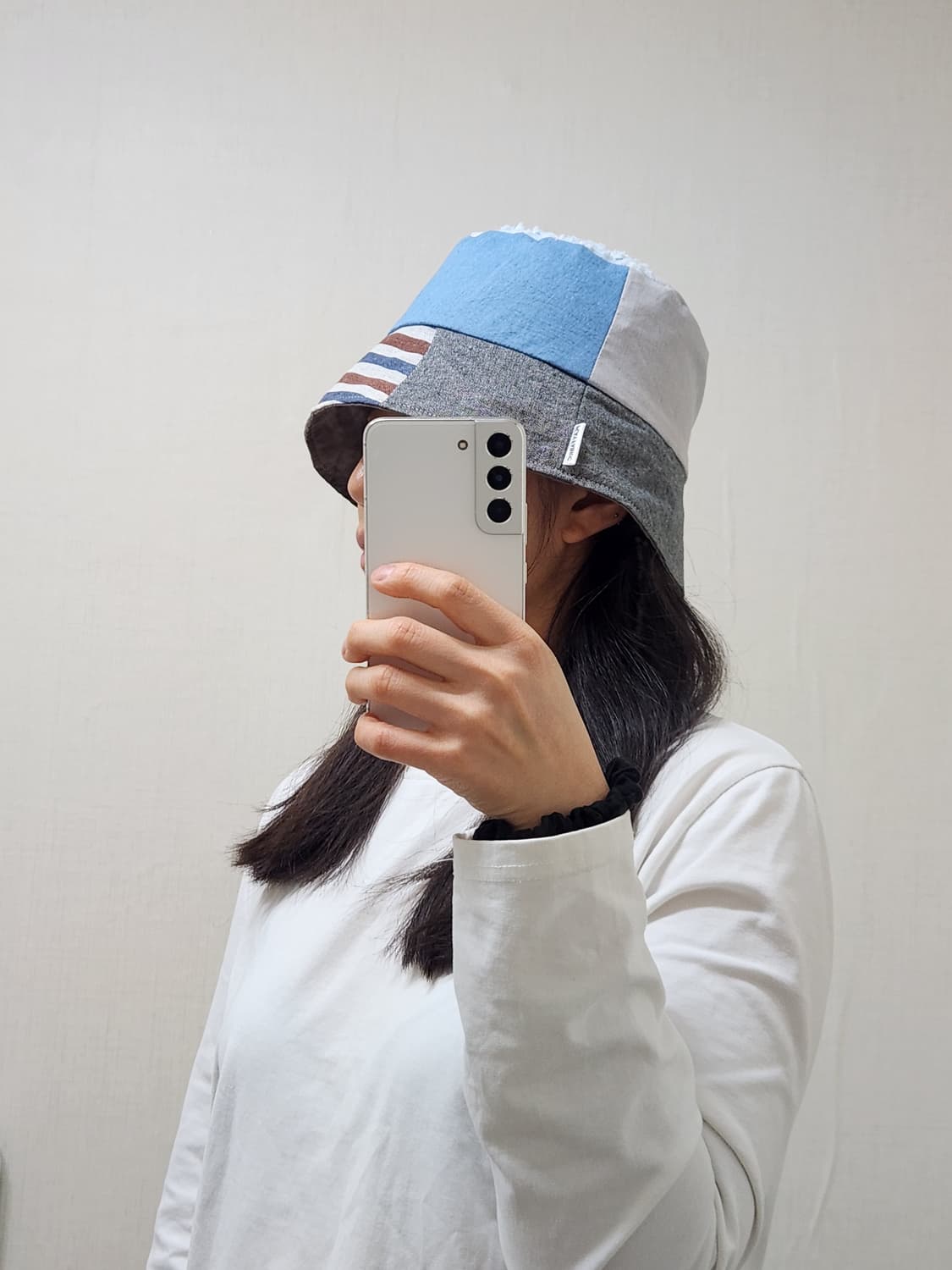 양면 빈티지 패치워크 사파리 버킷햇 벙거지 상품이미지6